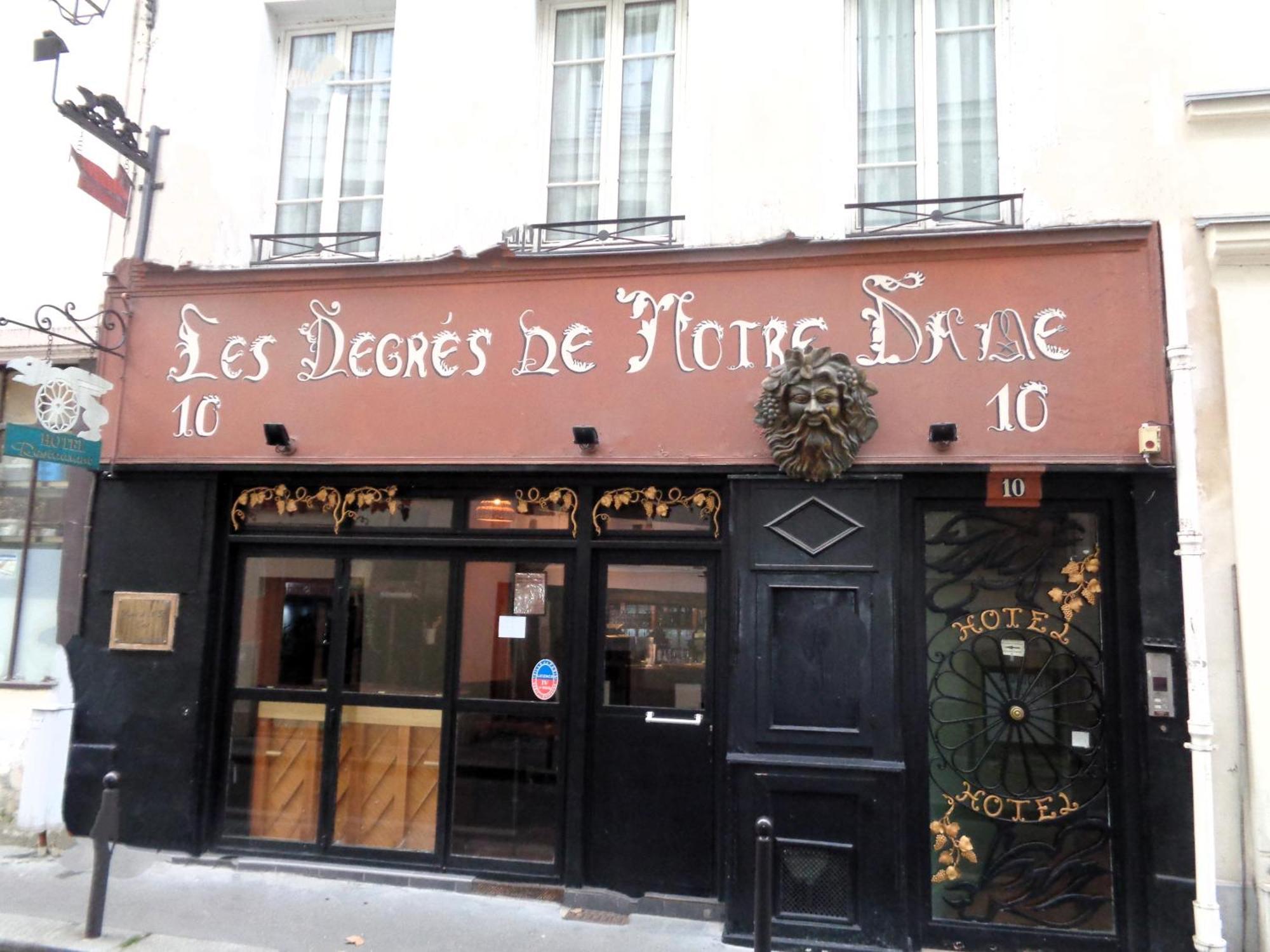 פריז Hotel Les Degres De Notre Dame מראה חיצוני תמונה