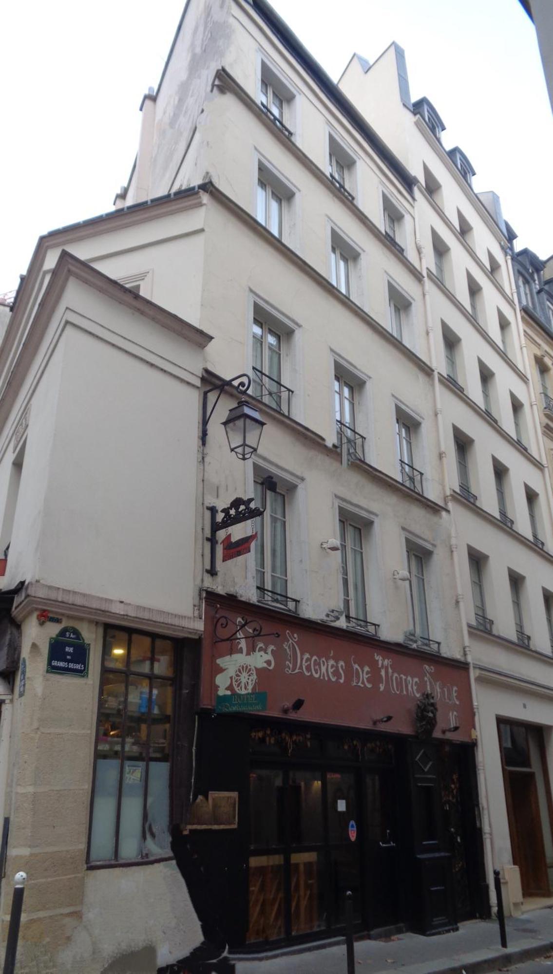 פריז Hotel Les Degres De Notre Dame מראה חיצוני תמונה